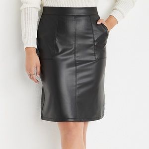 Maurices Women’s Faux Leather Skirt